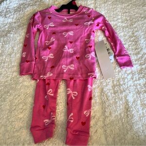 Baby Girl/Toddler Valentines PJs